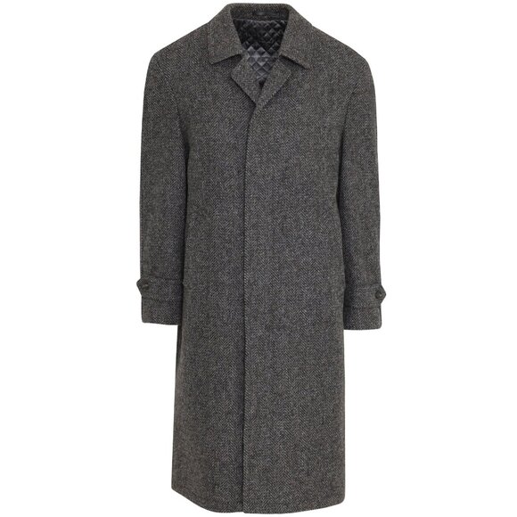 Steinbock for TLAPA (Austria) 80s, Melange Yarn Herringbone Tweed, High GSM - Picture 1 of 14